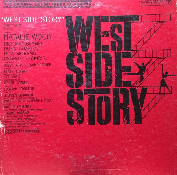 Leonard Bernstein : West Side Story (The Original Sound Track Recording) (LP, Album)