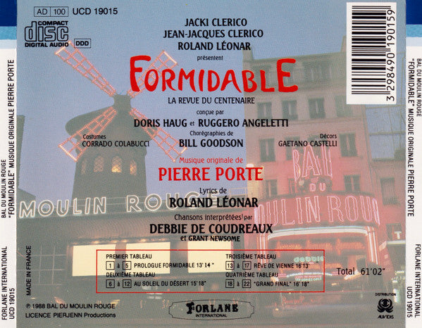 Pierre Porte : Bal Du Moulin Rouge (CD, Album)