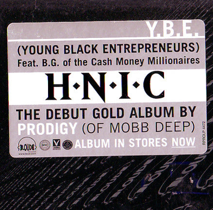 Prodigy : Y.B.E. (Young Black Entrepreneurs) (12", Promo)