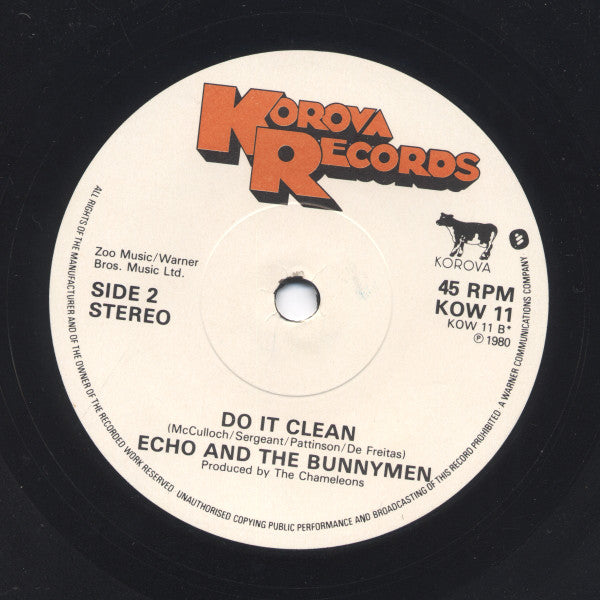 Echo And The Bunnymen* : The Puppet (7", Single)