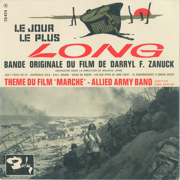 Various : Le Jour Le Plus Long (Bande Originale Du Film) (7", EP)