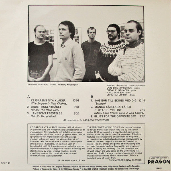 Kejsarens Nya Kläder : Kejsarens Nya Kläder (LP, Album)