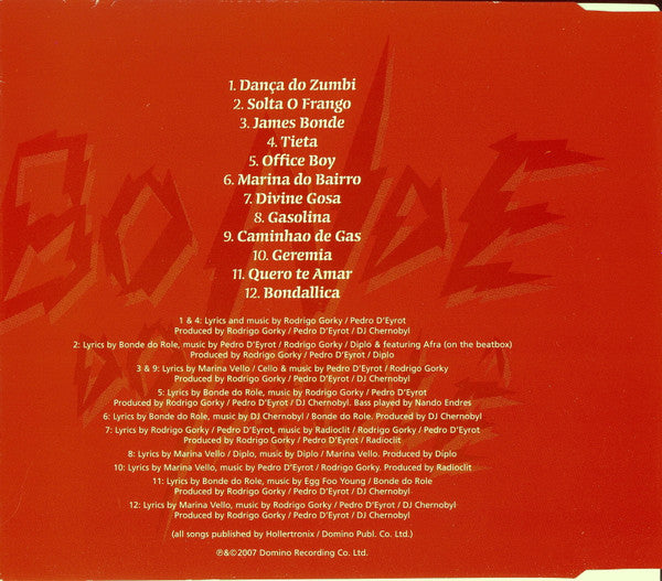 Bonde Do Role : With Lasers (CD, Album, Promo)