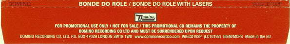 Bonde Do Role : With Lasers (CD, Album, Promo)