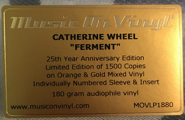 Catherine Wheel : Ferment (LP, Album, Ltd, Num, RE, Ora)