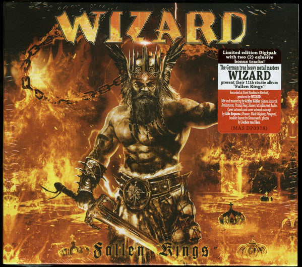 Wizard (23) : Fallen Kings (CD, Album, Ltd, Dig)