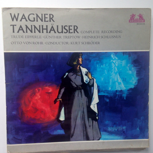 Richard Wagner, Chor Des Hessischen Rundfunks And Radio-Sinfonie-Orchester Frankfurt, Edmund von Michnay, Kurt Schröder : Tannhauser And The Tournament Of Song At Warburg Romantic Opera In Three Acts  (4xLP)