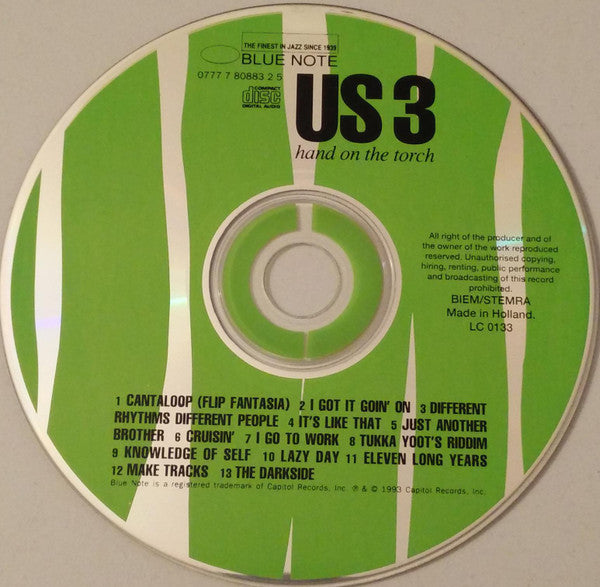 Us3 : Hand On The Torch (CD, Album)