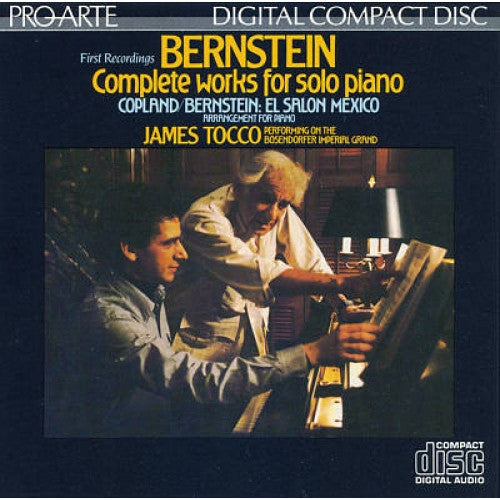 Leonard Bernstein : Complete Works For Solo Piano (CD, Album)