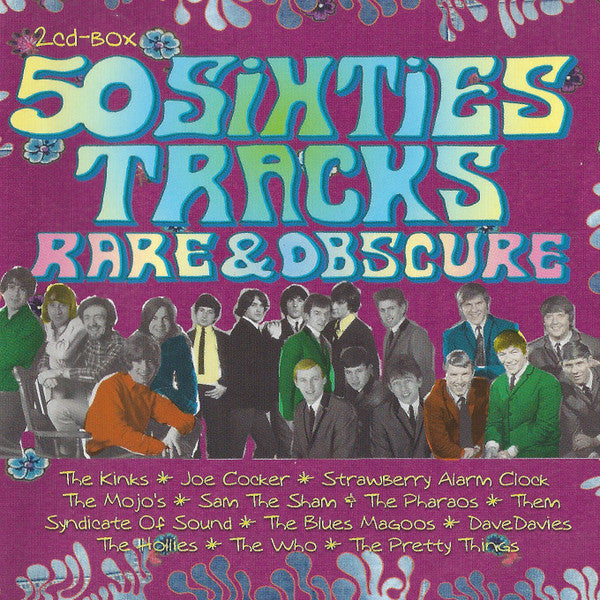 Various : 50 Sixties Tracks Rare & Obscure (2xCD, Comp)