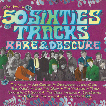 Various : 50 Sixties Tracks Rare & Obscure (2xCD, Comp)