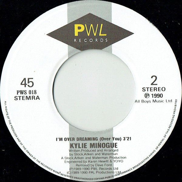 Kylie Minogue : Better The Devil You Know (7", Single)