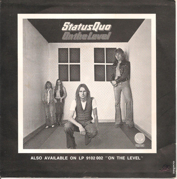 Status Quo : Down, Down (7", Single)