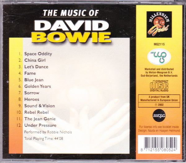 Robbie Nichols : The Music Of David Bowie (CD, Album)