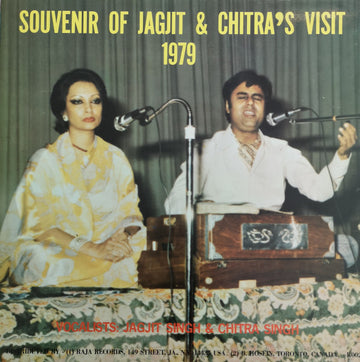 Jagjit & Chitra Singh : Souvenir Of Jagjit & Chitra's Visit 1979 (LP, Album)