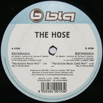 The Hose : Rockmania (12")