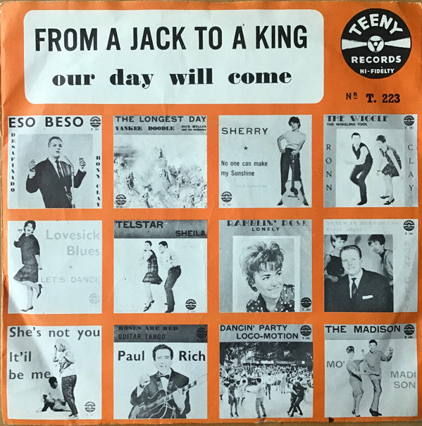Les Carle / Marilyn Lee : From A Jack To A King / Our Day Will Come (7", Single)