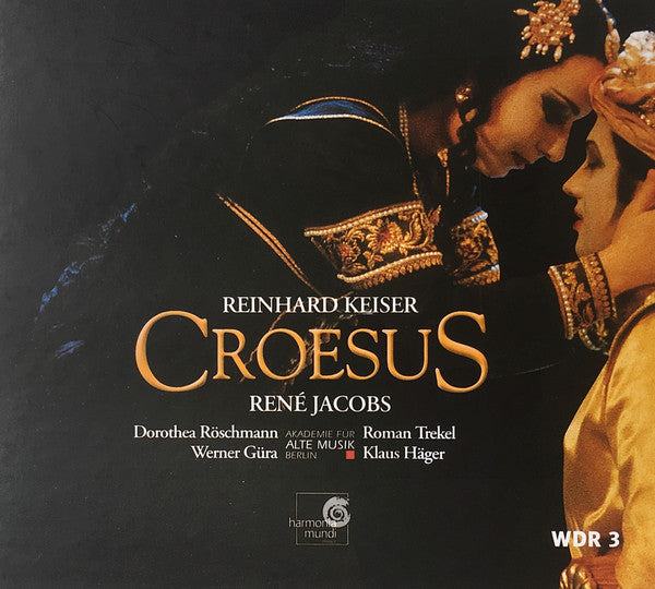 Reinhard Keiser - Dorothea Röschmann, Roman Trekel, Werner Güra, Klaus Häger, Akademie Für Alte Musik Berlin, René Jacobs : Croesus (3xCD, Album + Box)