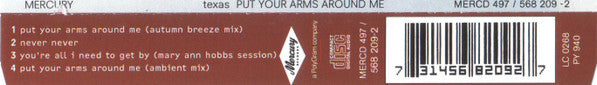 Texas : Put Your Arms Around Me (CD, Single)
