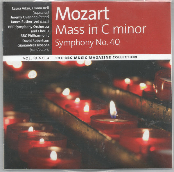 Wolfgang Amadeus Mozart : Mass In C Minor / Symphony No. 40 (CD, Comp)