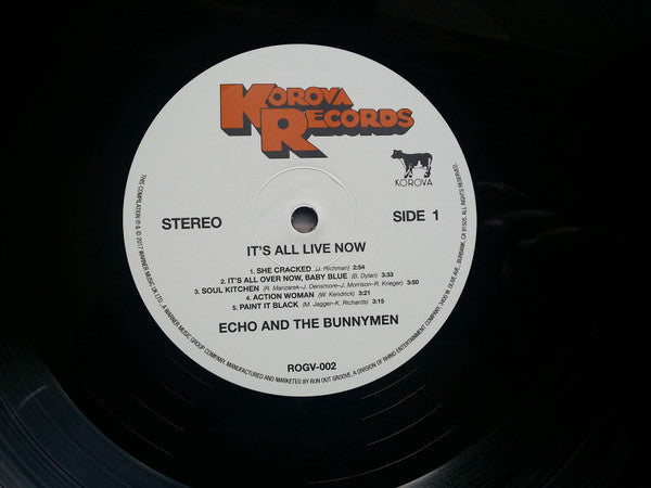 Echo & The Bunnymen : It's All Live Now (LP, Ltd, Num)