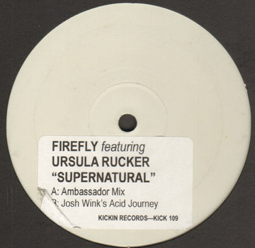 Firefly Featuring Ursula Rucker : Supernatural (12", W/Lbl, Sti)