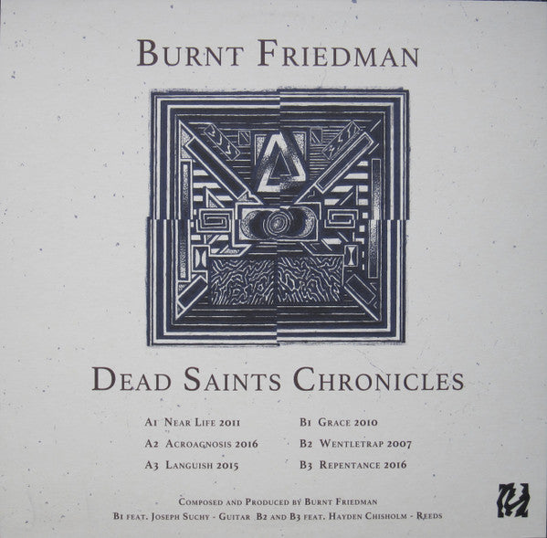 Bernd Friedmann : Dead Saints Chronicles (12", MiniAlbum, EP, 180)