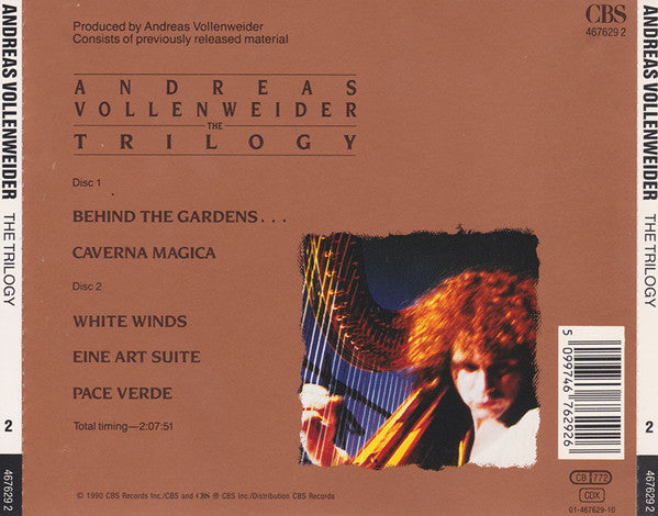 Andreas Vollenweider : The Trilogy (2xCD, Comp)