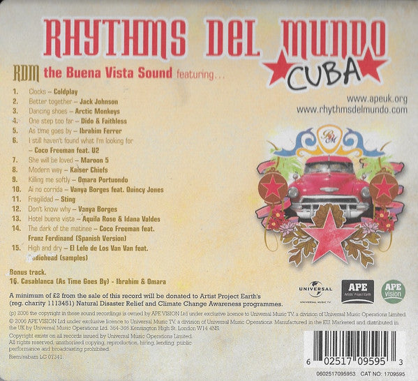 Rhythms Del Mundo : Cuba (CD, Album)