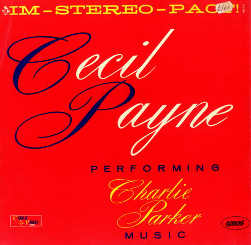 Cecil Payne : Performing Charlie Parker Music (LP, Album)