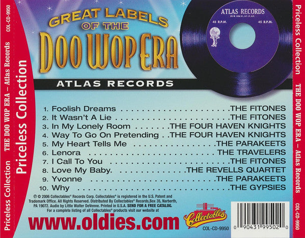 Various : Atlas Records (CD, Comp)