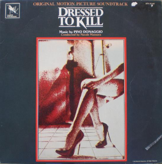 Pino Donaggio : Dressed To Kill (Original Motion Picture Soundtrack) (LP, Album)