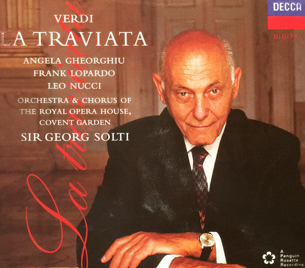 Giuseppe Verdi, Orchestra Of The Royal Opera House, Covent Garden & Chorus Of The Royal Opera House, Covent Garden, Georg Solti, Angela Gheorghiu, Frank Lopardo, Leo Nucci : La Traviata (2xCD, Album)