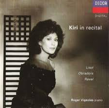 Kiri Te Kanawa, Roger Vignoles : Kiri In Recital (CD, Album)