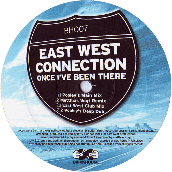 East West Connection : Once I've Been There (12")
