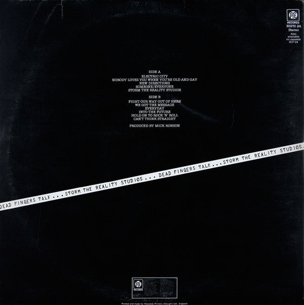 Dead Fingers Talk : Storm The Reality Studios (LP, Gat)