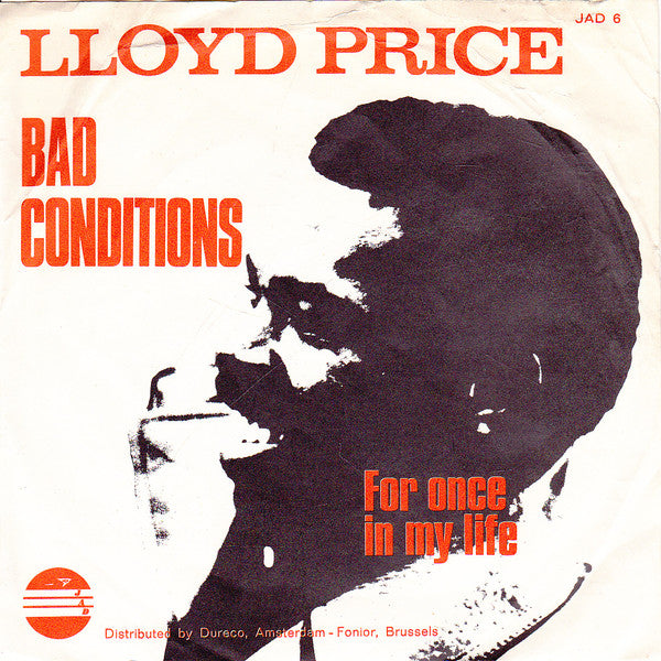 Lloyd Price : Bad Conditions  (7")