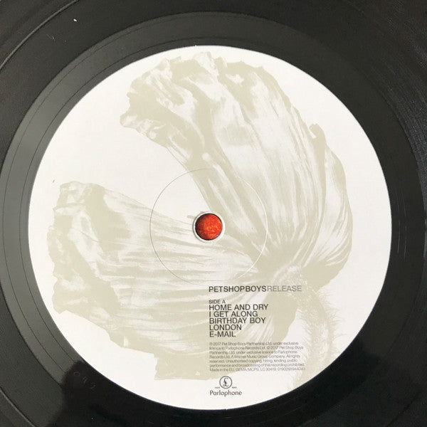 Pet Shop Boys : Release (LP, Album, RE, RM, 180)