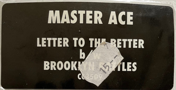 Masta Ace : Letter To The Better / Brooklyn Battles (12", Ltd)