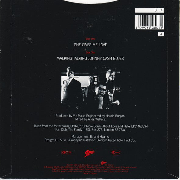 The Godfathers : She Gives Me Love (7", Single)
