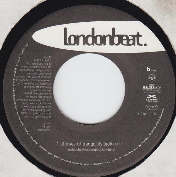 Londonbeat : That's How I Feel About  You (7", Single, Bla)