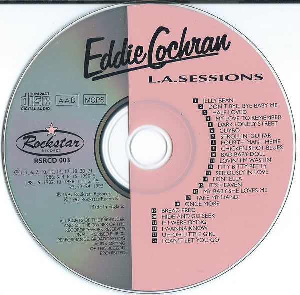 Eddie Cochran : L.A. Sessions (CD, Comp)