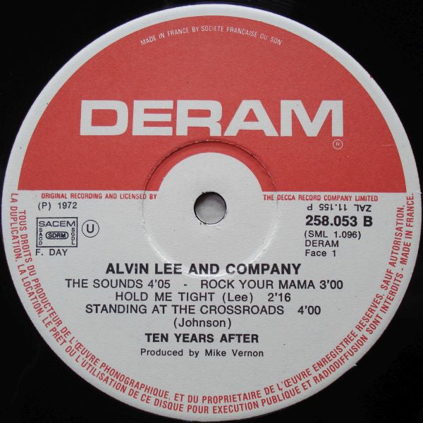 Ten Years After : Alvin Lee & Company (LP, Album)
