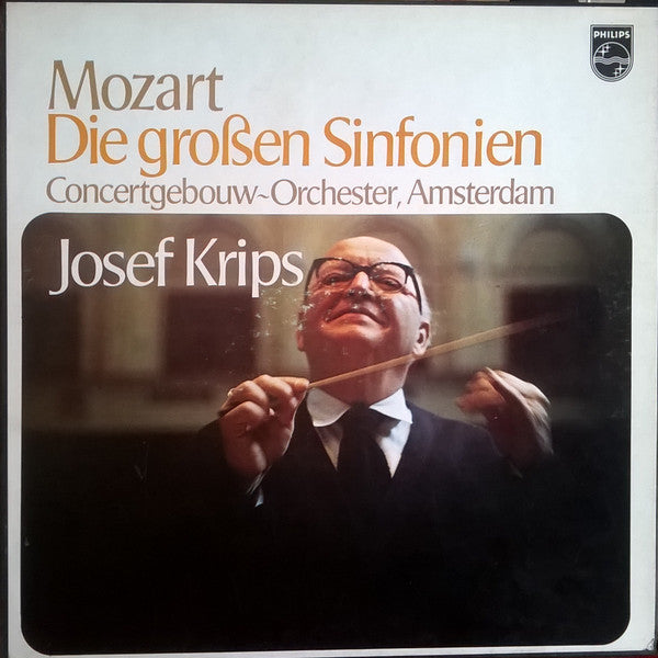 Wolfgang Amadeus Mozart - Josef Krips, Concertgebouworkest : Die Großen Sinfonien (8xLP + Box, Comp)