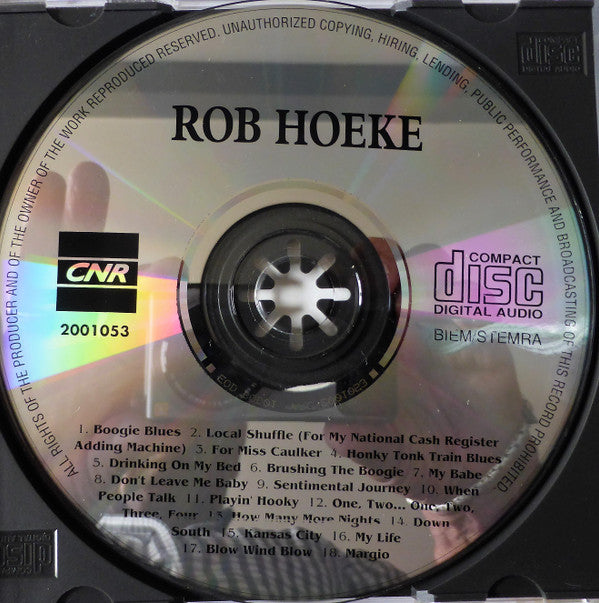 Rob Hoeke : Rob Hoeke (CD, Album, Comp)