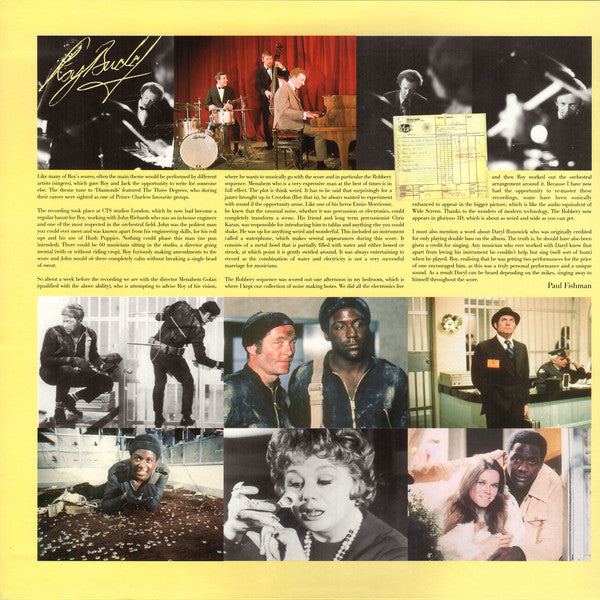 Roy Budd : Diamonds (Original Motion Picture Soundtrack) (LP, Album, RE, RM, Gat)