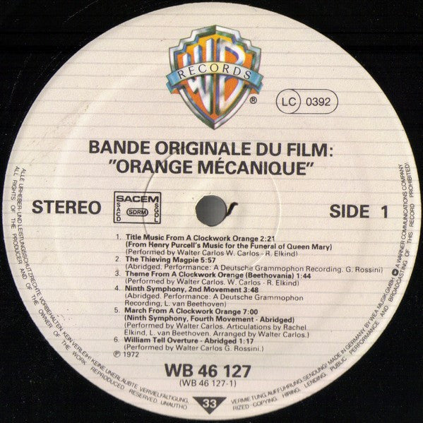 Various : Orange Mecanique (LP, Album, RE)
