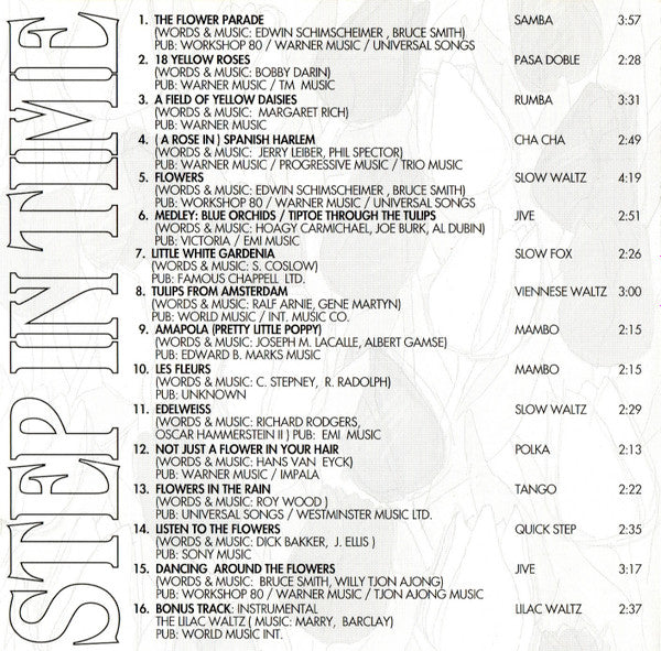 Joe Bourne And The Step In Time Orchestra : Dancing Around The Flowers (CD)