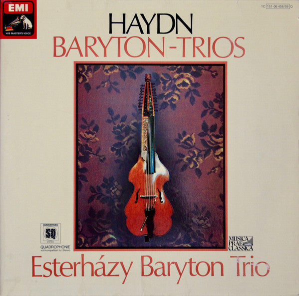 Joseph Haydn, Esterházy Baryton Trio : Baryton Trios  (2xLP, Album, Quad)