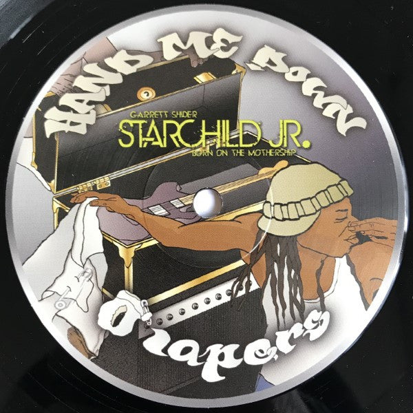 Garrett Shider, Starchild Jr. : Hand Me Down Diapers (LP, Album)
